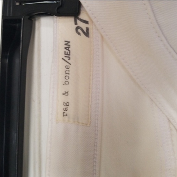 rag and bone white moto jeans - Picture 4 of 4
